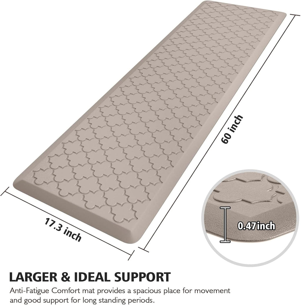 Anti Fatigue Mat 17.3x60 Khaki