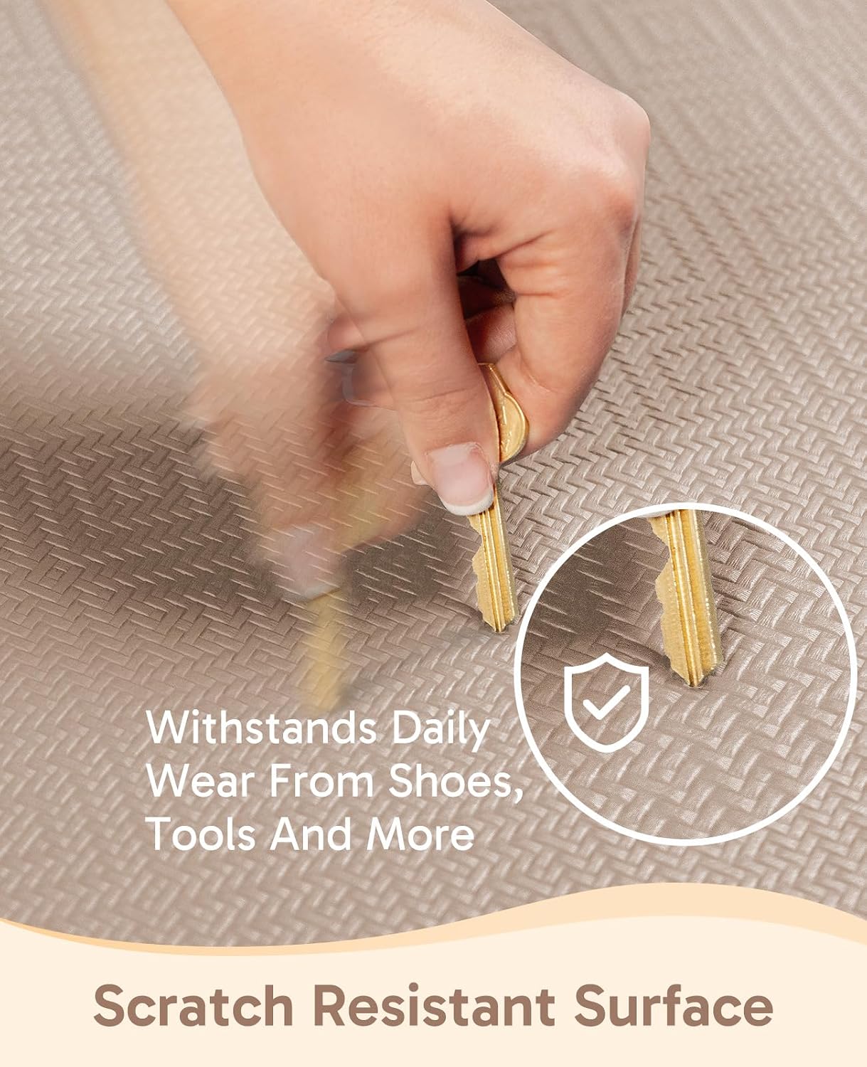 Thick Anti Fatigue Kitchen Mat 24x70
