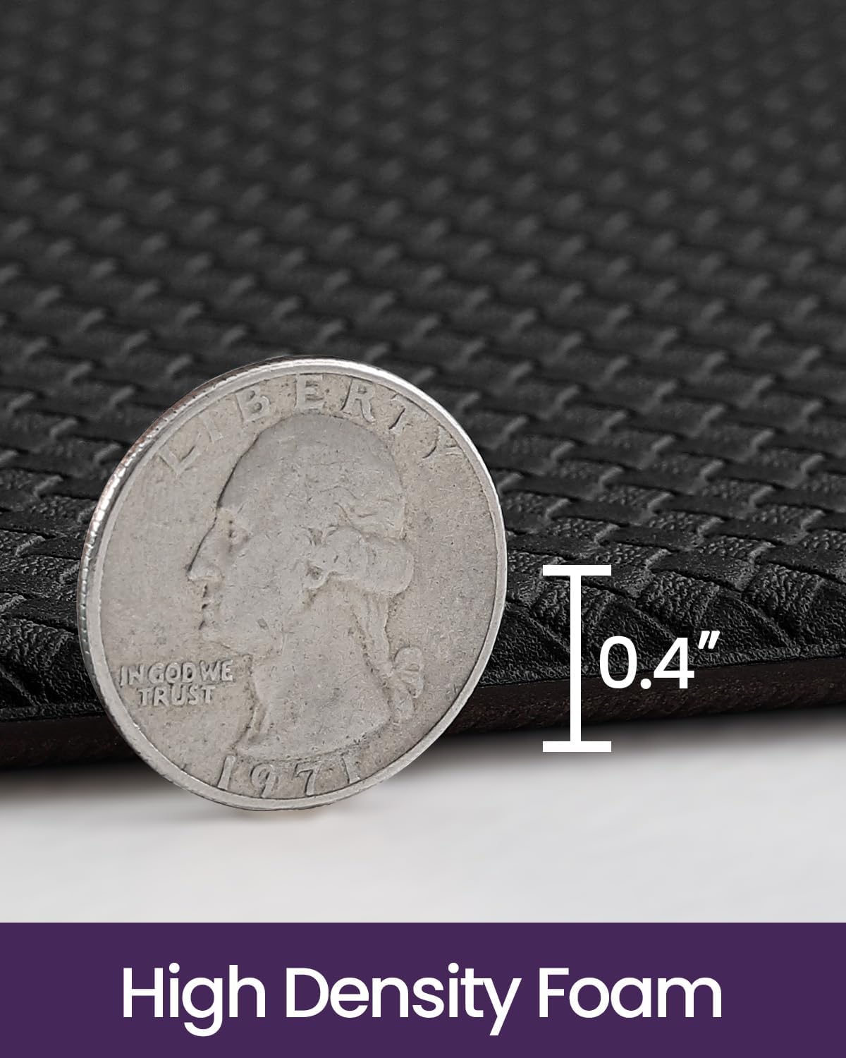 Anti Fatigue Kitchen Mat 23x94 Black
