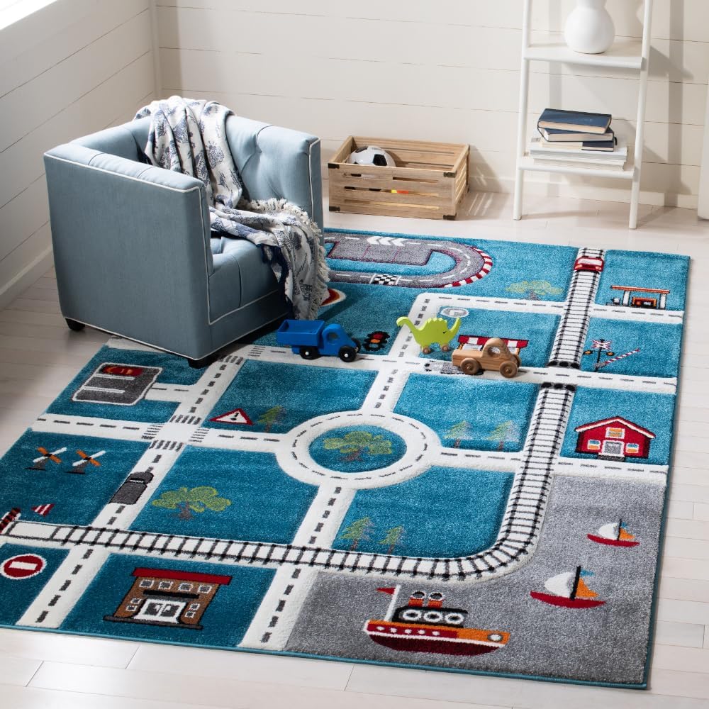 5'3"x7'6" Kids Area Rug