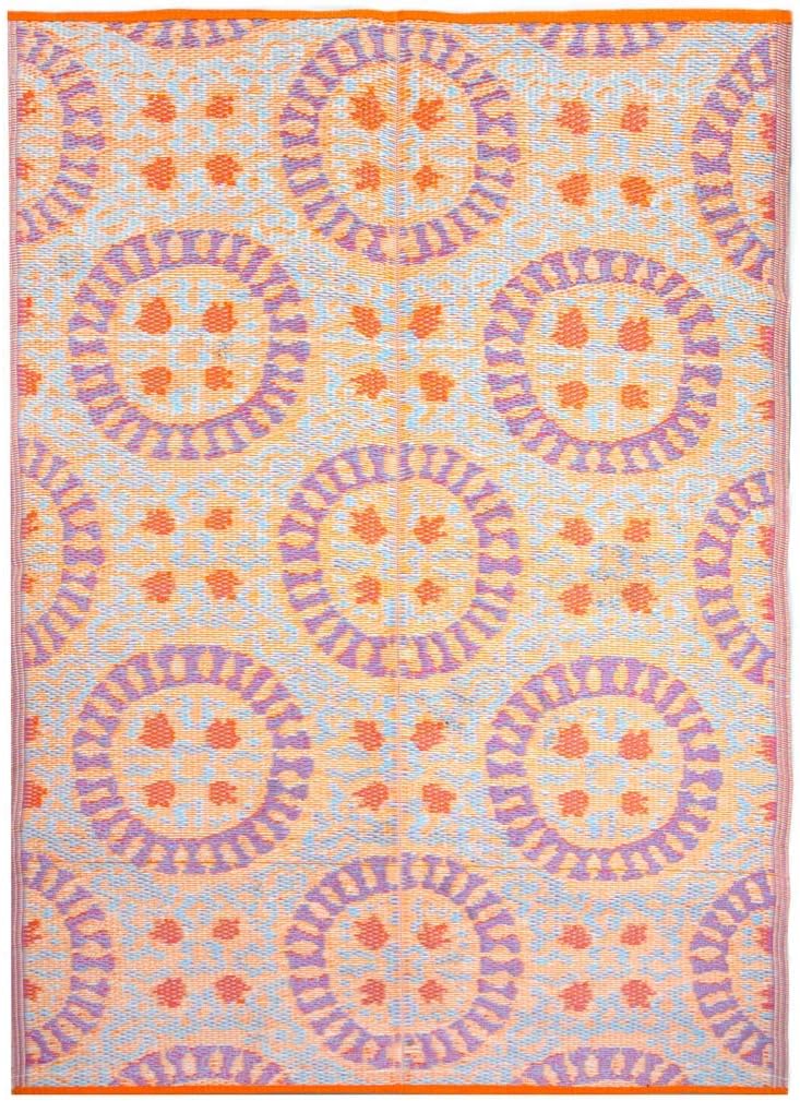 Tables Boho Waterproof Outdoor Rug
