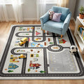 Kids Town Road Play Rug