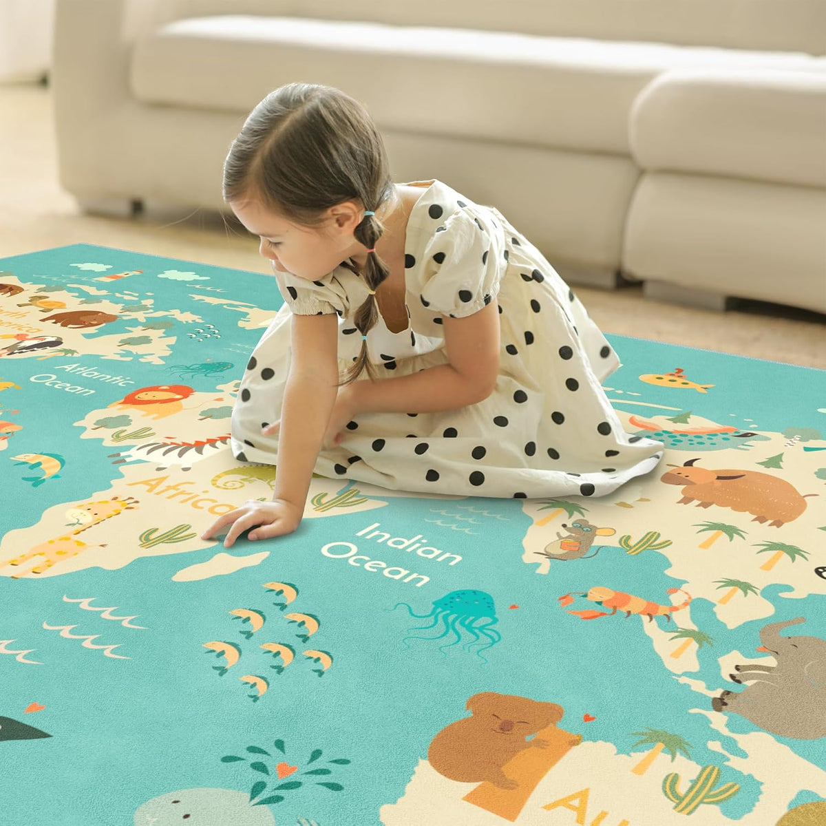 5x7 Kids Play Rug