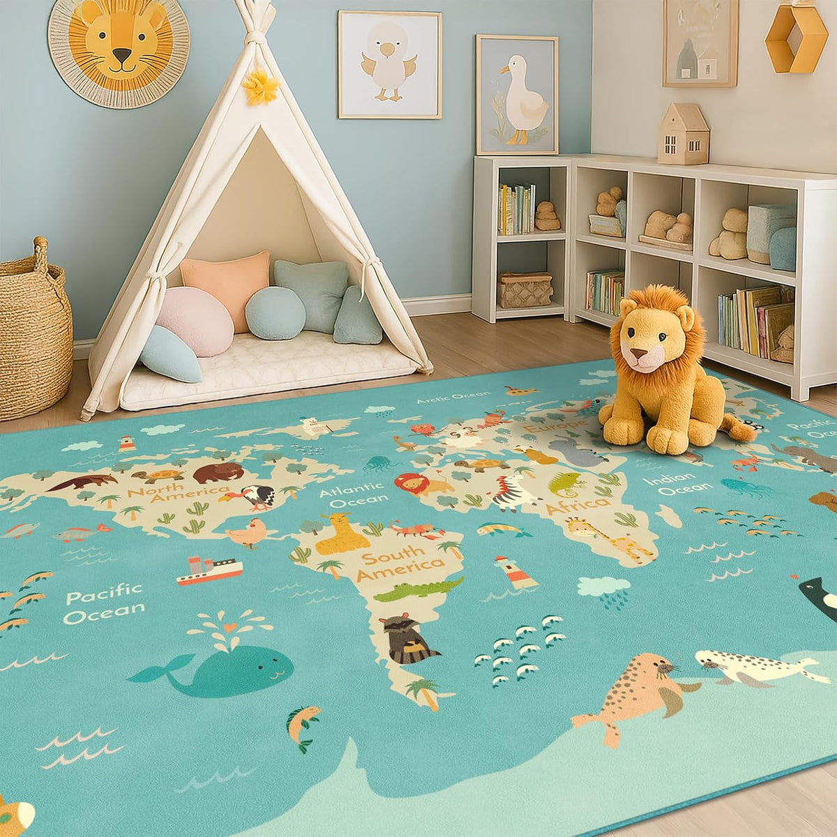 5x7 Kids Play Rug