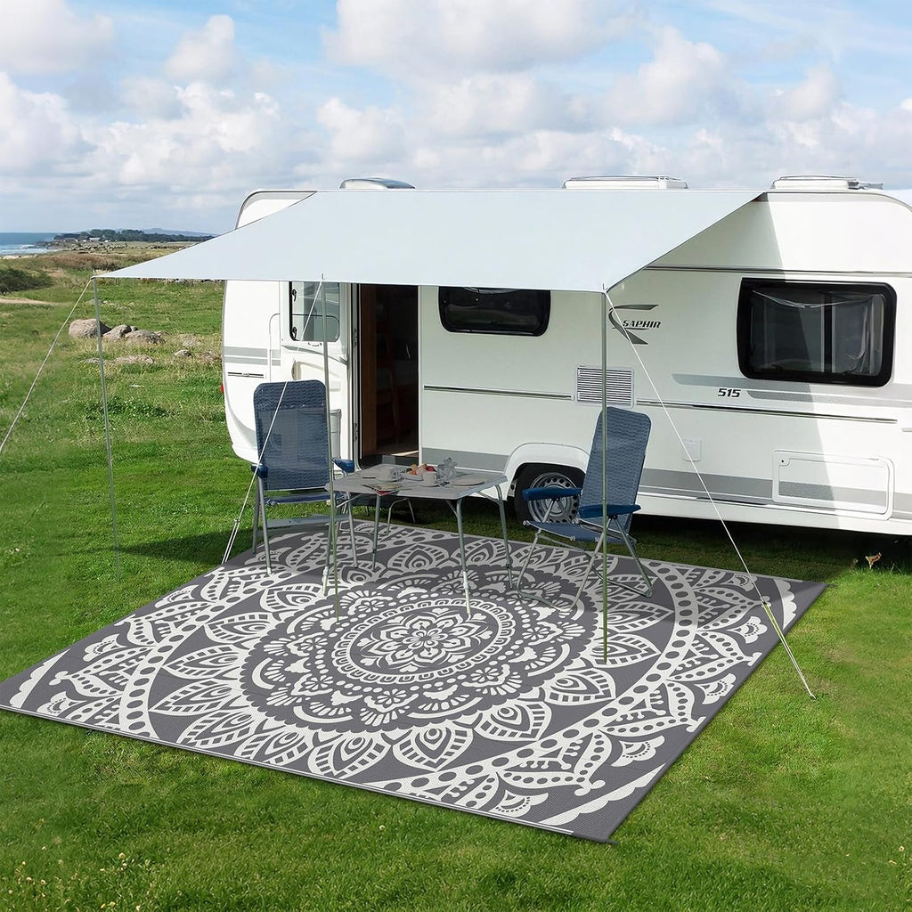 5'x8' Boho Outdoor Rug