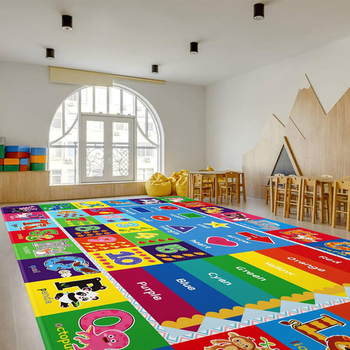 4x6 ABC Educational Kids Rug