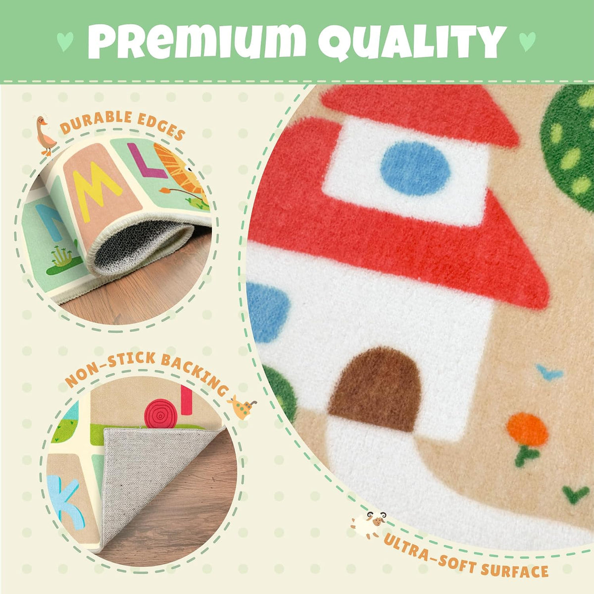 5x7 Kids Play Rug