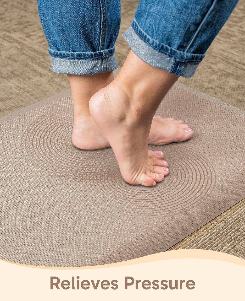 Thick Anti Fatigue Kitchen Mat 24x70