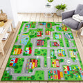 City Traffic Kids Play Rug