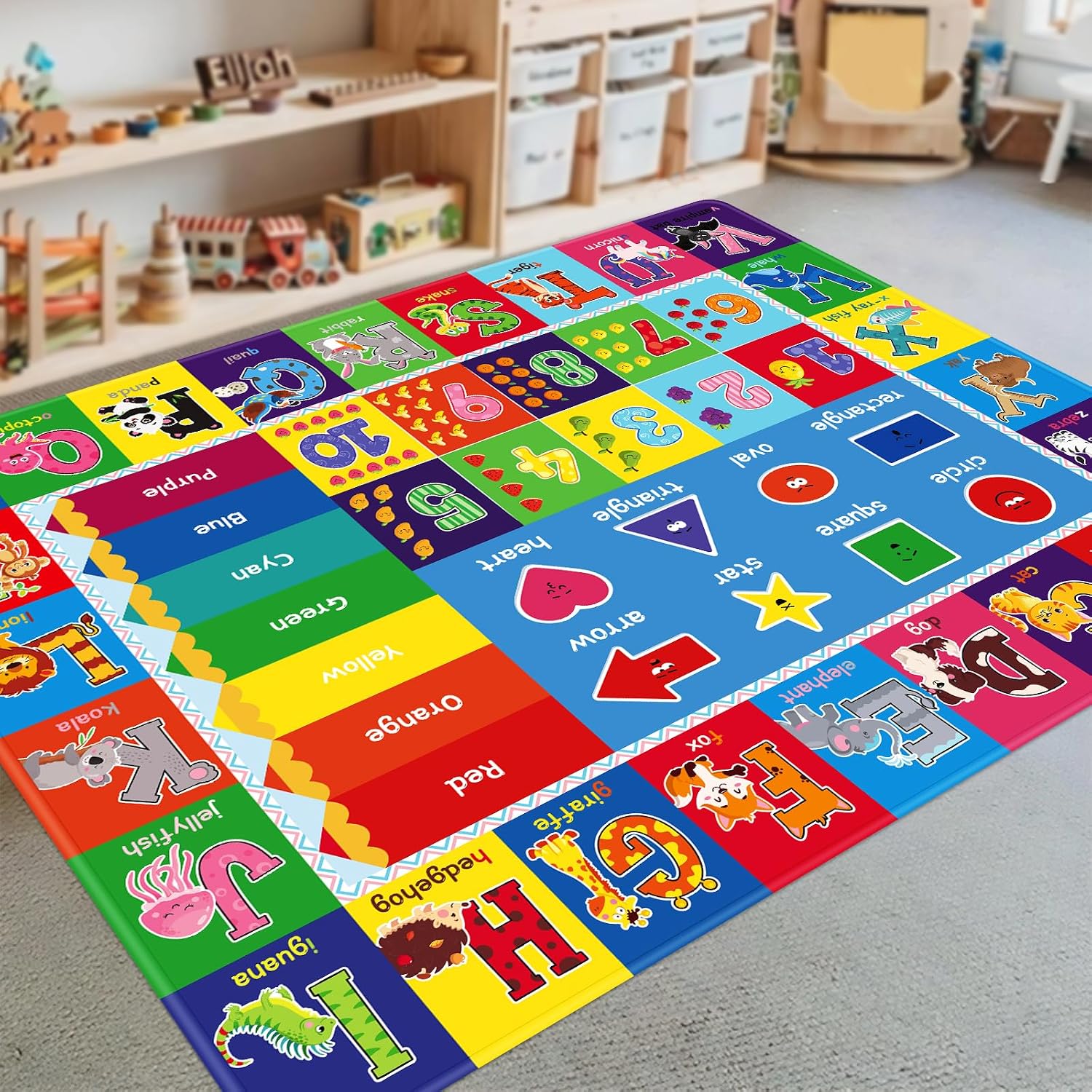 3'X5' ABC Kids Educational Rug