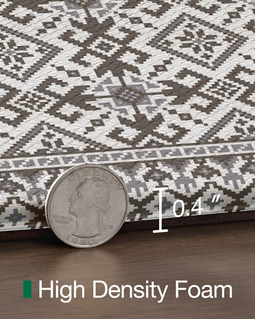 Anti Fatigue Kitchen Mat 24x59 Gray