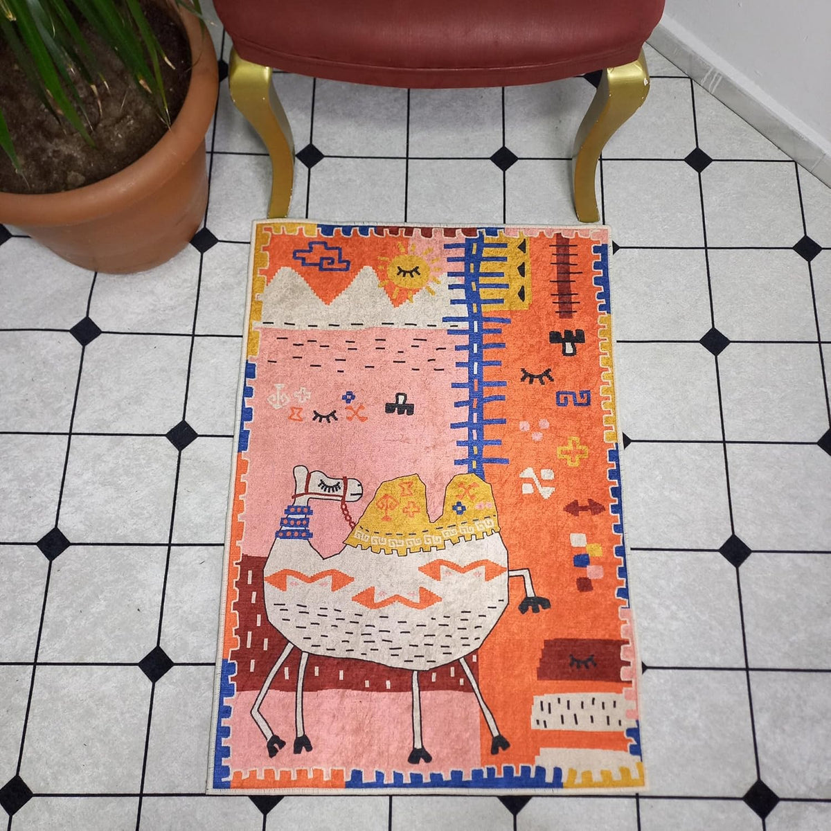 Tribal 2x3 Kids Play Rug