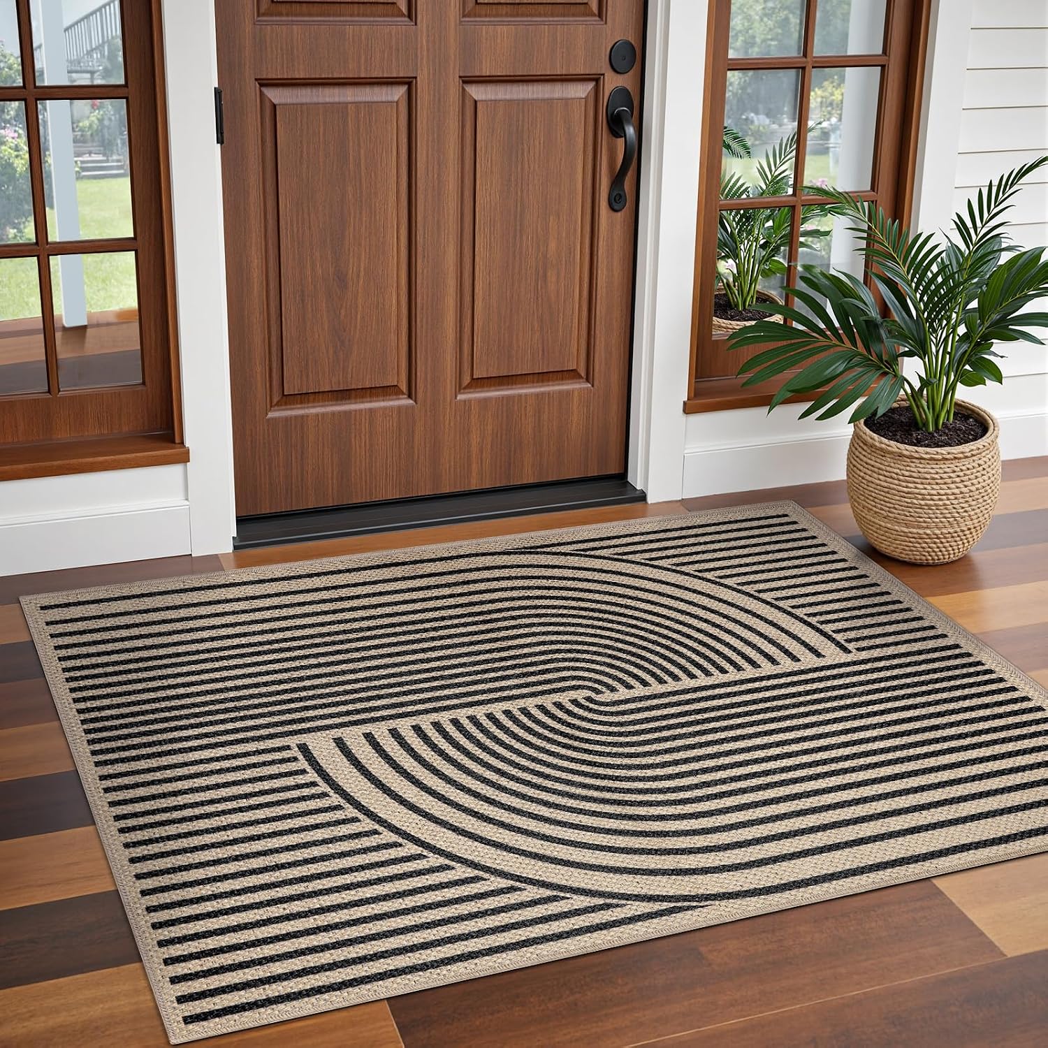 3x5 Jute Boho Rug