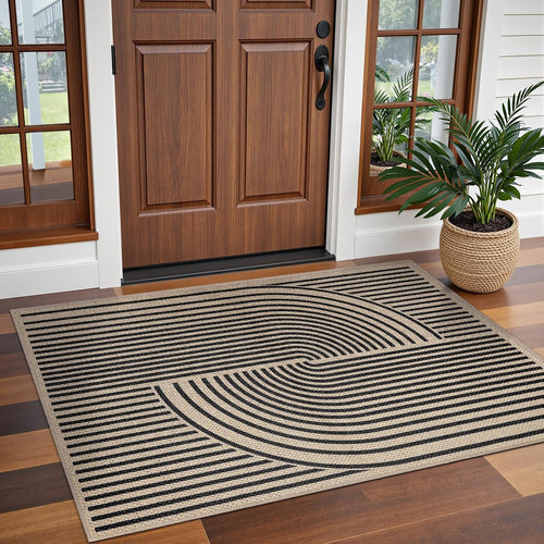 3x5 Jute Boho Rug