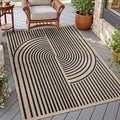 3x5 Jute Boho Rug