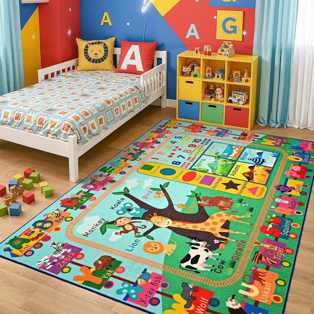 4x6 ABC Kids Play Rug