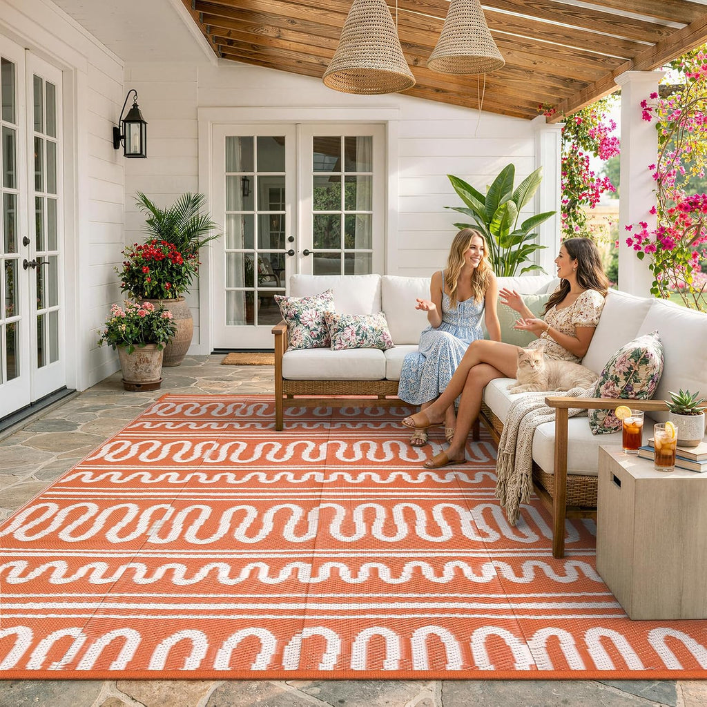 8x10 Boho Outdoor Rug