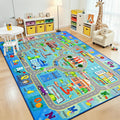 5x7 Kids Car Road Rug