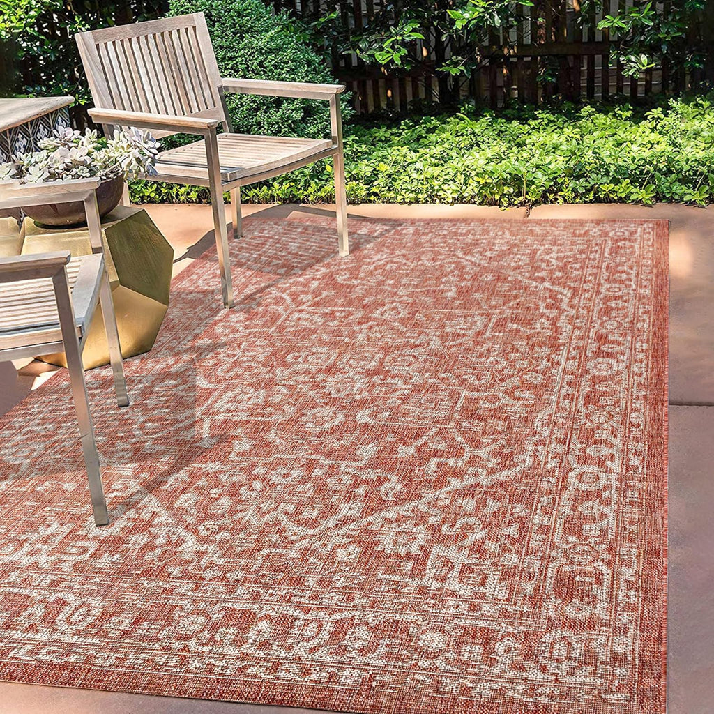 4X6 Boho Indoor Outdoor Rug