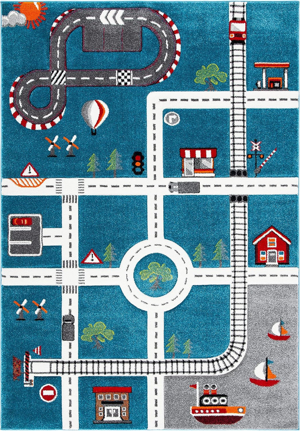 5'3"x7'6" Kids Area Rug